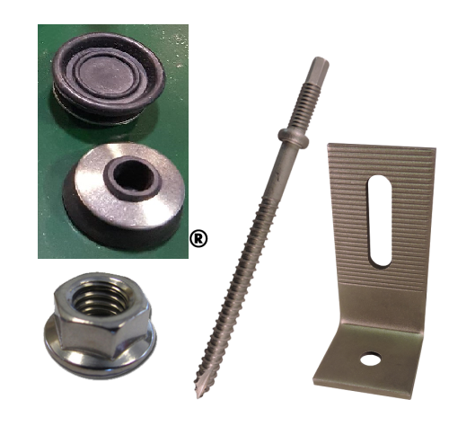 Metal Roof QuickBOLT with Umbrella Washer