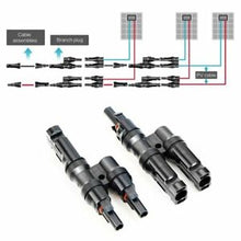 Load image into Gallery viewer, MC4 - T Solar Module Branch Connector